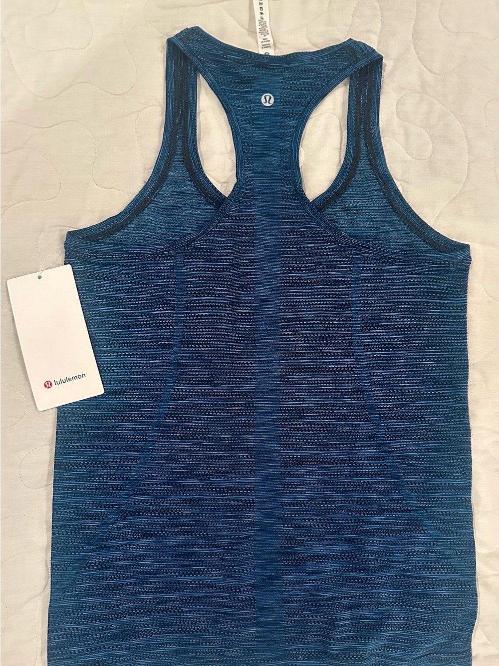 Lululemon Teal-Blue Racerback Performance Tank